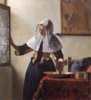 Vermeer, Jan - Young Woman with a Water Jug